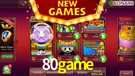 Bônus após cadastro na 80game